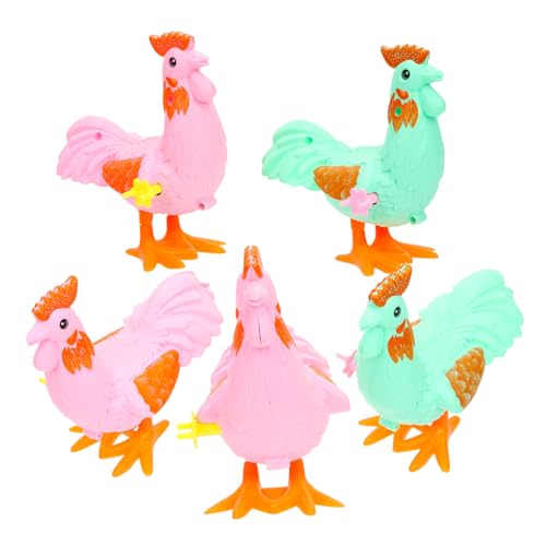 HEALSOPTHY 5 Stück Teiliges Aufziehspielzeug Hühnchen Tierfigur Bunte Kreative Interaktive Spielzeuge Geschenk für Jungen Mädchen Hand Auge koordination Zufällige Farbe Zufällige Farbe HEALSOPTHY 5 Stück Teiliges Aufziehspielzeug Hühnchen Tierfigur Bunte Kreative Interaktive Spielzeuge Geschenk für Jungen Mädchen Hand Auge koordination Zufällige Farbe Zufällige Farbe von HEALSOPTHY
