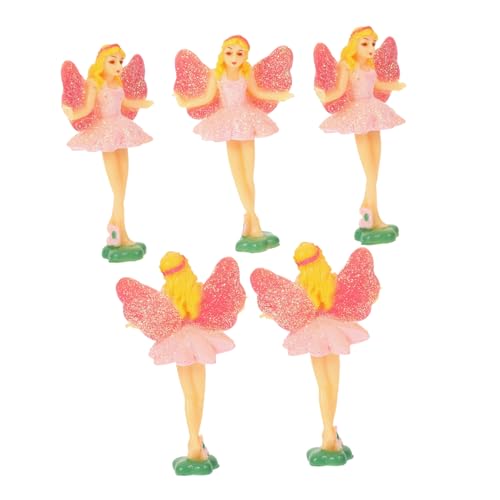 HEALSOPTHY 5 Stück Teiliges Ballett Puppen Zubehör für Spieluhren Tanzende Prinzessin Figuren Puppenornamente Detailreiche Ballerina Dekoration als und Ersatz für Musikboxen von HEALSOPTHY