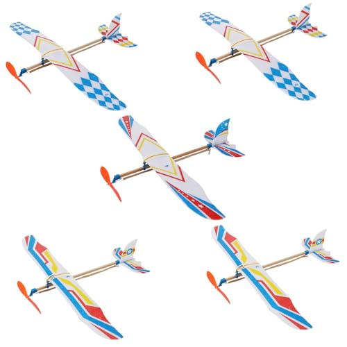 HEALSOPTHY 5 Stück Teiliges DIY Flugzeug aus Leichtem Schaumstoff mit Gummiband Handgefertigte Segelflugzeuge für Basteln und Zufällige Farben Pädagogisches Lernspielzeug Zufällige Farbe HEALSOPTHY 5 Stück Teiliges DIY Flugzeug aus Leichtem Schaumstoff mit Gummiband Handgefertigte Segelflugzeuge für Basteln und Zufällige Farben Pädagogisches Lernspielzeug Zufällige Farbe von HEALSOPTHY