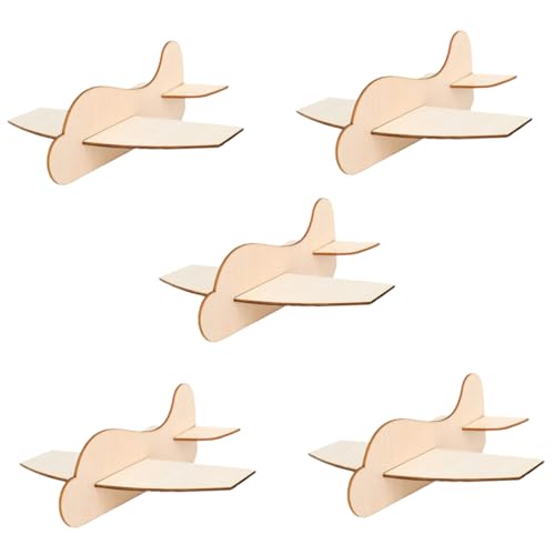HEALSOPTHY 5 Stück Teiliges Holzflugzeug Bastelset zum Bemalen Unbemaltes DIY Modellflugzeug für Leichtes Glattes Holzspielzeug Kreativität und Kognitiven Fähigkeiten HEALSOPTHY 5 Stück Teiliges Holzflugzeug Bastelset zum Bemalen Unbemaltes DIY Modellflugzeug für Leichtes Glattes Holzspielzeug Kreativität und Kognitiven Fähigkeiten von HEALSOPTHY