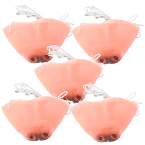 HEALSOPTHY 5 Stück Teiliges Kleine Cosplay Hund Nase Party Requisite Leicht Tragbar Waschbar Langlebig für Karneval Halloween Kostüm Zubehör HEALSOPTHY 5 Stück Teiliges Kleine Cosplay Hund Nase Party Requisite Leicht Tragbar Waschbar Langlebig für Karneval Halloween Kostüm Zubehör von HEALSOPTHY
