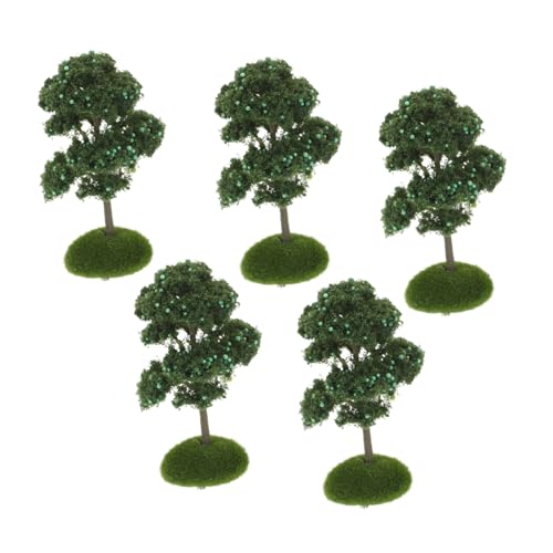 HEALSOPTHY 5 Stück Teiliges Miniatur Modelle aus Kunststoff Realistische Kleine Künstliche Pflanzen für Mikrolandschaften Sandtisch Dekoration Baumschmuck für Modellbau und Eisenbahn HEALSOPTHY 5 Stück Teiliges Miniatur Modelle aus Kunststoff Realistische Kleine Künstliche Pflanzen für Mikrolandschaften Sandtisch Dekoration Baumschmuck für Modellbau und Eisenbahn von HEALSOPTHY
