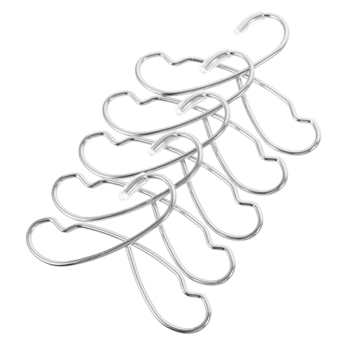 HEALSOPTHY 5 Stück Teiliges Miniatur Puppenkleiderbügel aus Metall Silberfarbene Zarte Kleine Kleiderbügel für Puppenhaus Puppenkleidung Dekorative und Praktische Aufbewahrung HEALSOPTHY 5 Stück Teiliges Miniatur Puppenkleiderbügel aus Metall Silberfarbene Zarte Kleine Kleiderbügel für Puppenhaus Puppenkleidung Dekorative und Praktische Aufbewahrung von HEALSOPTHY