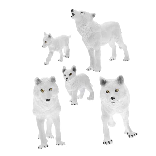 HEALSOPTHY 5 Stück Teiliges Modell aus Hochwertigem Realistische Wildtierfigur für Detailgetreue Dekoration Stabiles Steh Design Lernspielzeug und Wohnaccessoire HEALSOPTHY 5 Stück Teiliges Modell aus Hochwertigem Realistische Wildtierfigur für Detailgetreue Dekoration Stabiles Steh Design Lernspielzeug und Wohnaccessoire von HEALSOPTHY