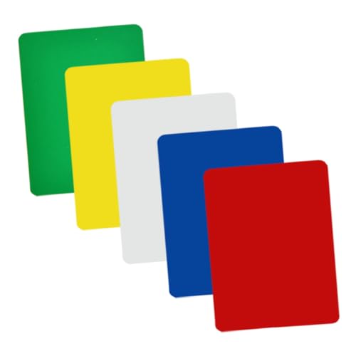 HEALSOPTHY 5 Stück Teiliges Poker Karten Verteiler aus Kunststoff Poker Kartenschnitt Werkzeug Farbiges Kartenspiel Zubehör für Familien und Freizeitspiele von HEALSOPTHY