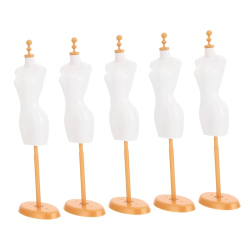 HEALSOPTHY 5 Stück Teiliges Puppen Kleiderständer Schaufensterpuppen Modell zur Präsentation von Puppenkleidern Stabil und Langlebig für Puppenhaus Zubehör HEALSOPTHY 5 Stück Teiliges Puppen Kleiderständer Schaufensterpuppen Modell zur Präsentation von Puppenkleidern Stabil und Langlebig für Puppenhaus Zubehör von HEALSOPTHY