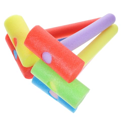 HEALSOPTHY 5 Stück Teiliges Selbst Zusammenbaubares Hammer für Leicht und Tragbar für Lernspiele und Partys mit Sicherem Zufällige Farbe Zufällige Farbe von HEALSOPTHY