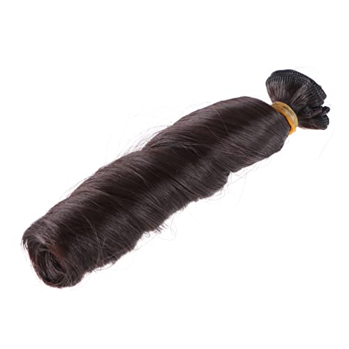 HEALSOPTHY 5 Stück langes lockiges Haar für Puppe doll Accessories BJD Puppenperücke Perückenspielzeug Lockige Haarperücke Perücke Dekoration Puppe DIY perücke Haar Puppe Perücke von HEALSOPTHY