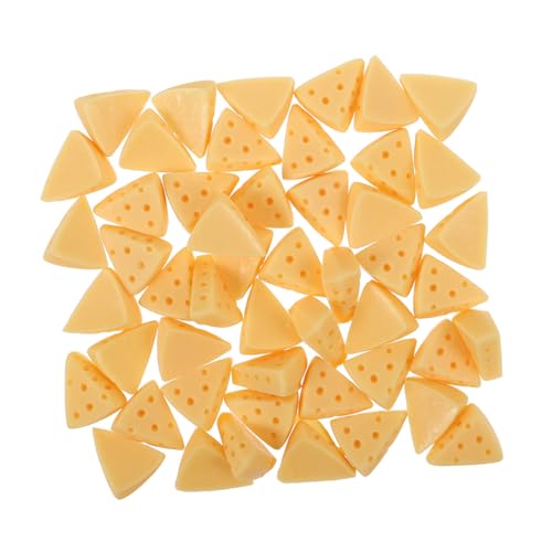 HEALSOPTHY 50 Stück DIY Bastelset Simuliertes Käsemodell aus Langlebigem Resin Mini Käseanhänger für Foto Requisiten Kreative Dekoration und Schmuckzubehör Realistische Käseform für HEALSOPTHY 50 Stück DIY Bastelset Simuliertes Käsemodell aus Langlebigem Resin Mini Käseanhänger für Foto Requisiten Kreative Dekoration und Schmuckzubehör Realistische Käseform für von HEALSOPTHY