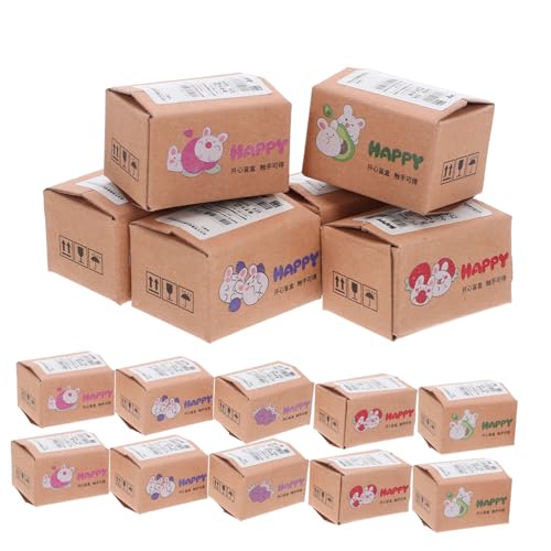 HEALSOPTHY 50 Stück Maßstab Realistische Miniatur Versandkartons Dekorative Geschenkverpackungen für Puppenhauszubehör Vielseitig Einsetzbar Detailreiche Miniaturgeschäft-Accessoires HEALSOPTHY 50 Stück Maßstab Realistische Miniatur Versandkartons Dekorative Geschenkverpackungen für Puppenhauszubehör Vielseitig Einsetzbar Detailreiche Miniaturgeschäft-Accessoires von HEALSOPTHY
