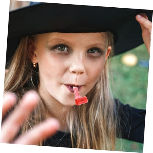 HEALSOPTHY 50 Stück Teiliges Partybläser Frosch Echsenzungenspielzeug Bunte Kunststoff lärmröhren für Kindergeburtstag Familienfeiern und Kinderveranstaltungen Lustige Noisemaker für von HEALSOPTHY