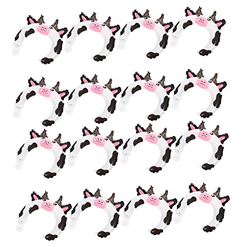 HEALSOPTHY 50 Stück Tierstirnbandballon Tiere Ballons Hut Pastellballons aufblasbare Tierstirnbänder Dekorationen Glücklich Ballon-Stirnband Tierballons Party -Ballondekoration Aluminiumfolie von HEALSOPTHY