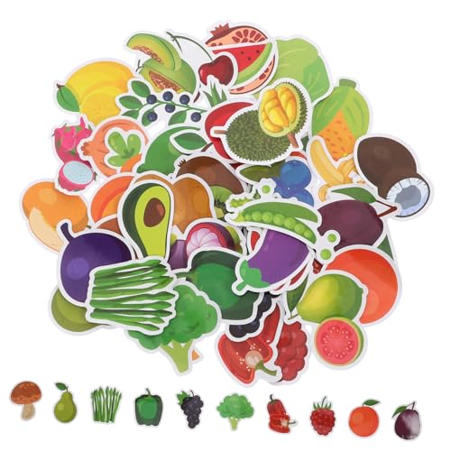 HEALSOPTHY 50Stücke Lehrreiche Cartoon Und Gemüseaufkleber Für Klassenzimmerdekoration Gepäckaufkleber Für Kreative Bastelprojekte HEALSOPTHY 50Stücke Lehrreiche Cartoon Und Gemüseaufkleber Für Klassenzimmerdekoration Gepäckaufkleber Für Kreative Bastelprojekte von HEALSOPTHY