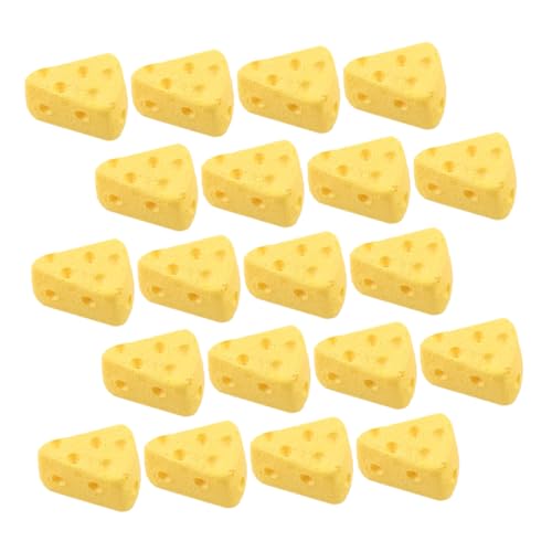 HEALSOPTHY 50Stücke Simulationskuchen Käse Dekorationen für Party Fotografie Künstliche Bäckerei Modelle Gelb Kreativität von Kindern HEALSOPTHY 50Stücke Simulationskuchen Käse Dekorationen für Party Fotografie Künstliche Bäckerei Modelle Gelb Kreativität von Kindern von HEALSOPTHY