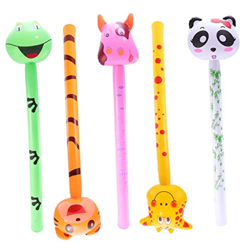 HEALSOPTHY 5Stücke Teiliges Aufblasbare Tier Stick Spielzeuge für PVC Tierdesigns Zufälliger Stil Sicheres und Spaß für Partys und Outdoor Aktivitäten HEALSOPTHY 5Stücke Teiliges Aufblasbare Tier Stick Spielzeuge für PVC Tierdesigns Zufälliger Stil Sicheres und Spaß für Partys und Outdoor Aktivitäten von HEALSOPTHY