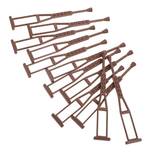 HEALSOPTHY 6 Paar Puppenkrücken-, Mini-simulations-gehstock-Spielzeug Für 1:12 Puppenhaus-zubehör, Mikrolandschaft, Party-Dekorationen, Rollenspiel-spielset von HEALSOPTHY