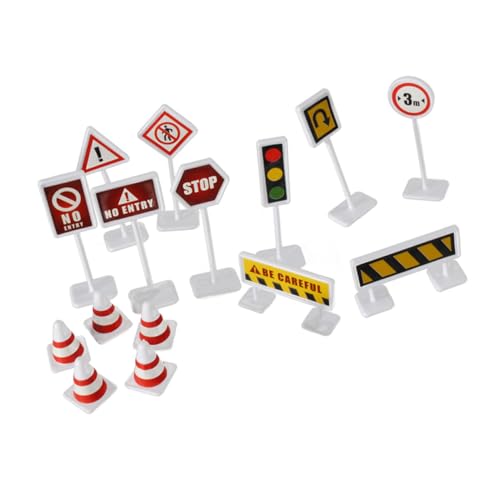 HEALSOPTHY 6 Sätze Teiliges Verkehrszeichen spielset aus Robustem Realistische für Leuchtende Farben Tragbar und Langlebig für Verkehrserziehung und Spielspaß im Innen Außenbereich HEALSOPTHY 6 Sätze Teiliges Verkehrszeichen spielset aus Robustem Realistische für Leuchtende Farben Tragbar und Langlebig für Verkehrserziehung und Spielspaß im Innen Außenbereich von HEALSOPTHY