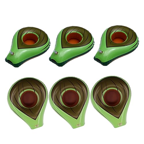 HEALSOPTHY 6 Stück Avocado-Becherhalter Poolbecher -Halter Avocado Getränke tragbar Avocado aufblasbar Partys Avocado-Partydekorationen Tassenhalter PVC Grün Wiederverwendbar HEALSOPTHY 6 Stück Avocado-Becherhalter Poolbecher -Halter Avocado Getränke tragbar Avocado aufblasbar Partys Avocado-Partydekorationen Tassenhalter PVC Grün Wiederverwendbar von HEALSOPTHY