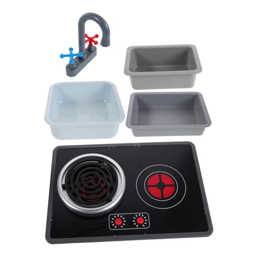HEALSOPTHY 6 Stück Küchenspielzeug Für 'mini Kitchen Rollenspiel-küchenzubehör Kücheninduktionskochspielzeug Küchenspielzeug Zum Simulationsküche Herd Für Plastik von HEALSOPTHY