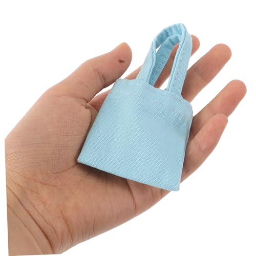 HEALSOPTHY 6 Stück Puppenhaus Handtaschen Leichte Stilvolle Mini Schultertaschen für Puppendekoration Sammlerstücke und Kreative Szenen von HEALSOPTHY