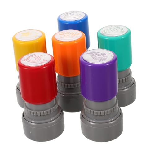 HEALSOPTHY 6 Stück Selbstfärbende Lehrer Stempel Teilig Bunte Belohnungsstempel mit Niedlichen Motiven für Schulaufgaben Feedback Klassenzimmer Lehrbedarf Pädagogisch Sicher und Motivierend HEALSOPTHY 6 Stück Selbstfärbende Lehrer Stempel Teilig Bunte Belohnungsstempel mit Niedlichen Motiven für Schulaufgaben Feedback Klassenzimmer Lehrbedarf Pädagogisch Sicher und Motivierend von HEALSOPTHY
