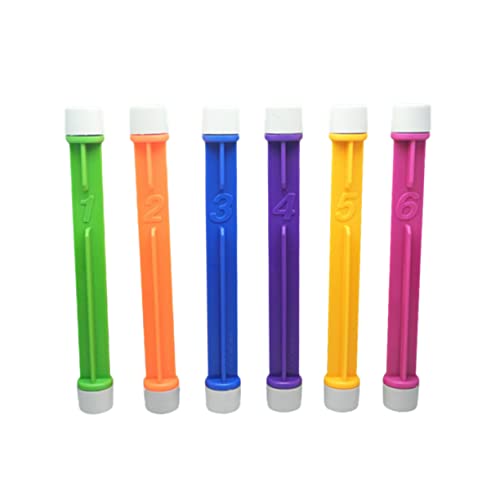 HEALSOPTHY 6 Stück Tauchstöcke für wasserspielzeug für kinderwasserspielzeuge zubehör für Pool tauchen Water Toys for Tauchstock Schwimmbad-Stick HEALSOPTHY 6 Stück Tauchstöcke für wasserspielzeug für kinderwasserspielzeuge zubehör für Pool tauchen Water Toys for Tauchstock Schwimmbad-Stick von HEALSOPTHY