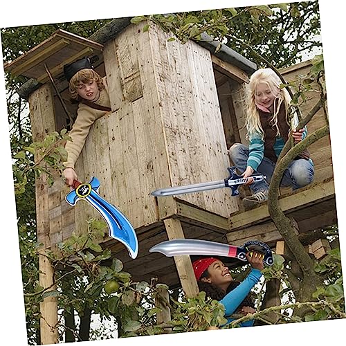 HEALSOPTHY 6 Stück Teiliges Aufblasbares Piratenschwert aus Langlebigem PVC Wiederverwendbar mit Einfachem Aufblasventil als Partyballon und Requisit für Rollenspiele HEALSOPTHY 6 Stück Teiliges Aufblasbares Piratenschwert aus Langlebigem PVC Wiederverwendbar mit Einfachem Aufblasventil als Partyballon und Requisit für Rollenspiele von HEALSOPTHY