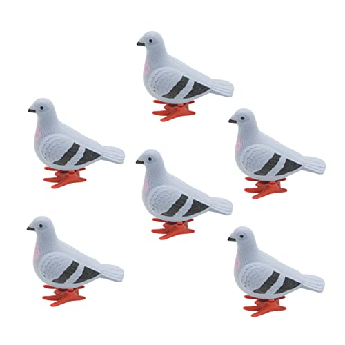 HEALSOPTHY 6 Stück Teiliges Aufziehspielzeug Pigeon Lustiges Cartoon Taubenmodell für Simulationstier Fördert die Aufmerksamkeit und Sorgt für Unvergessliche Spielmomente Zufällige Farbe HEALSOPTHY 6 Stück Teiliges Aufziehspielzeug Pigeon Lustiges Cartoon Taubenmodell für Simulationstier Fördert die Aufmerksamkeit und Sorgt für Unvergessliche Spielmomente Zufällige Farbe von HEALSOPTHY