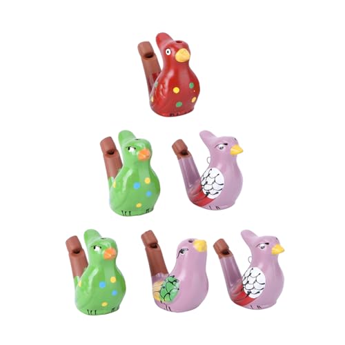 HEALSOPTHY 6 Stück Teiliges Bunte Keramik Vogelpfeifen Wasser Vogel Form Kreative Tröten Spielzeuge Distinctive Tourism Crafts für Party Festival HEALSOPTHY 6 Stück Teiliges Bunte Keramik Vogelpfeifen Wasser Vogel Form Kreative Tröten Spielzeuge Distinctive Tourism Crafts für Party Festival von HEALSOPTHY