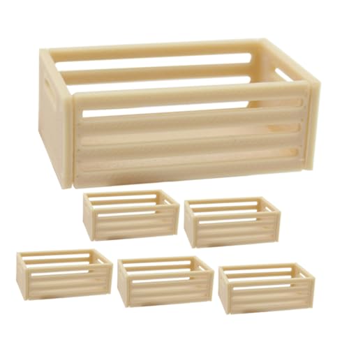 HEALSOPTHY 6 Stück Teiliges Miniatur Korb aus Hochwertigem Kunststoff Praktische Aufbewahrungskörbe für Puppenhäuser Vielseitige Dekoration für Miniaturgärten und Mikro Landschaften HEALSOPTHY 6 Stück Teiliges Miniatur Korb aus Hochwertigem Kunststoff Praktische Aufbewahrungskörbe für Puppenhäuser Vielseitige Dekoration für Miniaturgärten und Mikro Landschaften von HEALSOPTHY