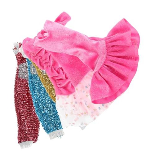 HEALSOPTHY 6 Stück Teiliges Pailletten Puppenkleid mit Meerjungfrau Design Modische EIN Schulter Satin Kleider für Verschiedene Puppen Glitzerndes Festtagsoutfit für Sommer und Besondere HEALSOPTHY 6 Stück Teiliges Pailletten Puppenkleid mit Meerjungfrau Design Modische EIN Schulter Satin Kleider für Verschiedene Puppen Glitzerndes Festtagsoutfit für Sommer und Besondere von HEALSOPTHY