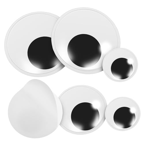 HEALSOPTHY 6 Stück Teiliges Selbstklebende Sicherheitsaugen für Kuscheltiere und Häkelpuppen Realistische PVC Augen für DIY Bastelprojekte HEALSOPTHY 6 Stück Teiliges Selbstklebende Sicherheitsaugen für Kuscheltiere und Häkelpuppen Realistische PVC Augen für DIY Bastelprojekte von HEALSOPTHY