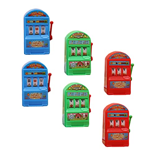 HEALSOPTHY 6 Stück Interaktive Lotteriemaschine aus Kunststoff für Kinder Kleiner Spielautomat Kinderspielzeug für Partys Tragbar und Platzsparend Kreatives Design für Stundenlangen Spaß HEALSOPTHY 6 Stück Interaktive Lotteriemaschine aus Kunststoff für Kinder Kleiner Spielautomat Kinderspielzeug für Partys Tragbar und Platzsparend Kreatives Design für Stundenlangen Spaß von HEALSOPTHY