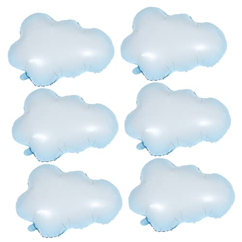 HEALSOPTHY 6 Stück Wolkenballon Glücklich Luftballons für hochzeitsdeko Wolkendekorationsparty Partyballons Dekorationen Cloud-Geburtstagsdekorationen Wolkendekorationen Aluminiumfolie HEALSOPTHY 6 Stück Wolkenballon Glücklich Luftballons für hochzeitsdeko Wolkendekorationsparty Partyballons Dekorationen Cloud-Geburtstagsdekorationen Wolkendekorationen Aluminiumfolie von HEALSOPTHY