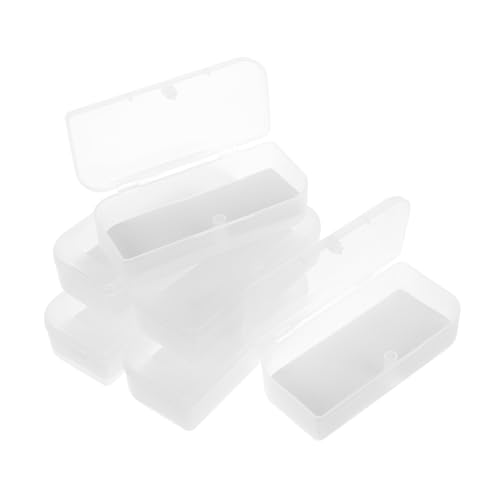 HEALSOPTHY 6 Teiliges Brillenetui Für Puppen Miniatur Puppenzubehör Mini Hausdekor Brillenetui Für Puppen Miniatur Puppenhauszubehör Puppen Dekoratives Sonnenbrillenetui Transparenter von HEALSOPTHY