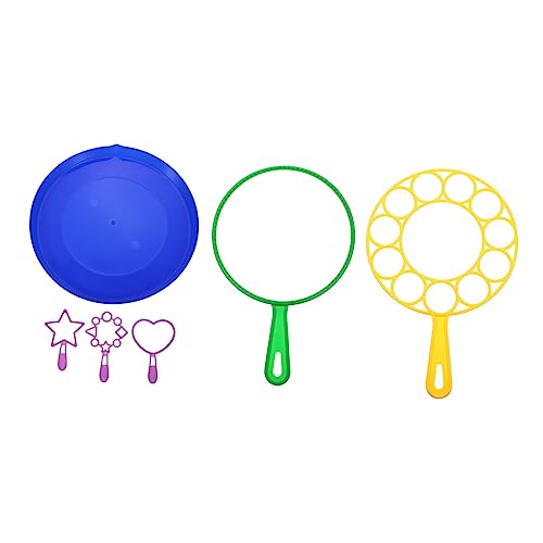 HEALSOPTHY 6-teiliges Set Seifenblasenset Seifenblasenmacher Im Freien Bunte Blasenstäbe Bubble-Party- Bunter Blasenstab Bubble -zauberstäbe Blasen Machen Plastik von HEALSOPTHY