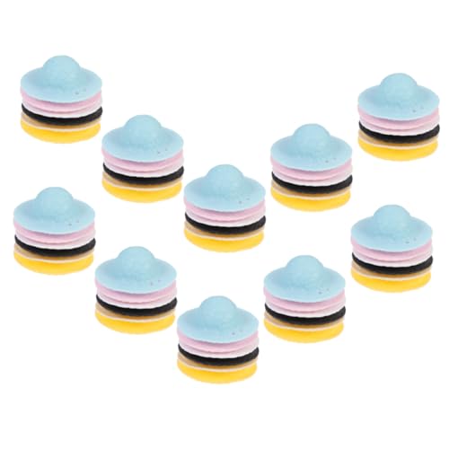 HEALSOPTHY 60 Stück Mini Strohhüte in Mischfarben Leichte Stabile DIY Bastelaccessoires und Puppenhüte Realistische Gefälschte Strohhut deko für Foto requisiten und Miniaturhaus dekoration von HEALSOPTHY