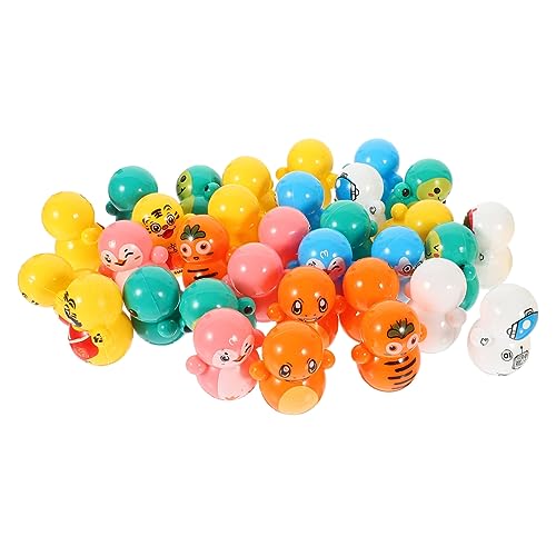 HEALSOPTHY 60 Stück Teiliges Mini Tumbler aus Kunststoff Niedliche Wackelnde Tierfiguren Stabiler Wackelmechanismus Bunte Kinderparty Mitgebsel Dekoratives Wackelspielzeug Zufällige Farbe HEALSOPTHY 60 Stück Teiliges Mini Tumbler aus Kunststoff Niedliche Wackelnde Tierfiguren Stabiler Wackelmechanismus Bunte Kinderparty Mitgebsel Dekoratives Wackelspielzeug Zufällige Farbe von HEALSOPTHY