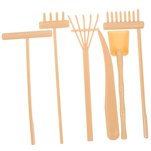 HEALSOPTHY 6Stücke Zen Sandtischrechen Rechen für Zen Garten Meditationswerkzeug Sandspielzeug für Kreative Bastelprojekte und Tischdekoration HEALSOPTHY 6Stücke Zen Sandtischrechen Rechen für Zen Garten Meditationswerkzeug Sandspielzeug für Kreative Bastelprojekte und Tischdekoration von HEALSOPTHY