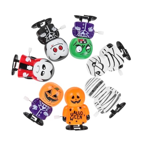 HEALSOPTHY 7 Stück Teiliges Halloween Wind Up mit Gruseligen Figuren Batteriefrei Energiesparend Kompakt und Tragbar Fördert Motorische Fähigkeiten und Sorgt für Spaßige Party Deko HEALSOPTHY 7 Stück Teiliges Halloween Wind Up mit Gruseligen Figuren Batteriefrei Energiesparend Kompakt und Tragbar Fördert Motorische Fähigkeiten und Sorgt für Spaßige Party Deko von HEALSOPTHY