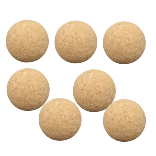HEALSOPTHY 7 Stück Teiliges Tischfußball Ersatzbälle aus Naturkork Mini Sportbälle mit Realistischem Spielgefühl Leicht Schnell Montierbar für Jugendliche und Tischkicker Zubehör HEALSOPTHY 7 Stück Teiliges Tischfußball Ersatzbälle aus Naturkork Mini Sportbälle mit Realistischem Spielgefühl Leicht Schnell Montierbar für Jugendliche und Tischkicker Zubehör von HEALSOPTHY