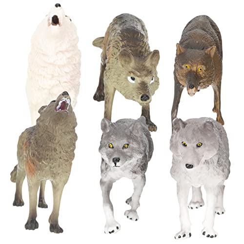 HEALSOPTHY 7 Stück Teiliges Wildtierfiguren für Pädagogisches für Drinnen und Draußen Kreativität und Vorstellungskraft Spielzimmerdekoration HEALSOPTHY 7 Stück Teiliges Wildtierfiguren für Pädagogisches für Drinnen und Draußen Kreativität und Vorstellungskraft Spielzimmerdekoration von HEALSOPTHY