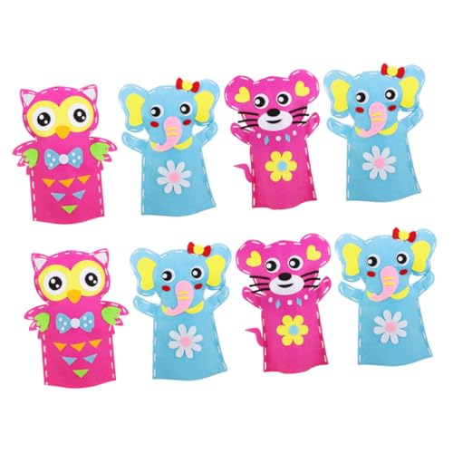 HEALSOPTHY 8 Sätze Teiliges DIY Handpuppen Bastelset aus Hochwertigem Vliesstoff Kinderfreundliches Material Fördert Kreativität Feinmotorik und Fantasie Einfache Handpuppen Herstellung für HEALSOPTHY 8 Sätze Teiliges DIY Handpuppen Bastelset aus Hochwertigem Vliesstoff Kinderfreundliches Material Fördert Kreativität Feinmotorik und Fantasie Einfache Handpuppen Herstellung für von HEALSOPTHY