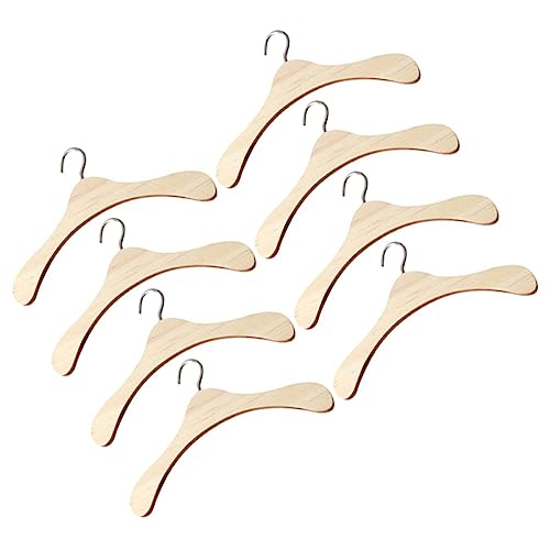 HEALSOPTHY 8 Stück Miniatur Puppenkleiderbügel Teiliges aus Lebensnahe Kleiderbügel für Puppenbekleidung für Puppenmöbel und Kreative Dekoration HEALSOPTHY 8 Stück Miniatur Puppenkleiderbügel Teiliges aus Lebensnahe Kleiderbügel für Puppenbekleidung für Puppenmöbel und Kreative Dekoration von HEALSOPTHY