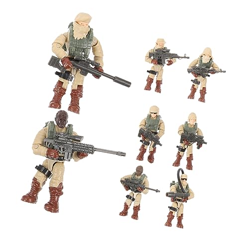 HEALSOPTHY 8 Stück Miniatur Soldaten Figuren Bewegliche Modelle für Mikro Landschaftsdekoration für und Außendekoration für Garten und Büro HEALSOPTHY 8 Stück Miniatur Soldaten Figuren Bewegliche Modelle für Mikro Landschaftsdekoration für und Außendekoration für Garten und Büro von HEALSOPTHY