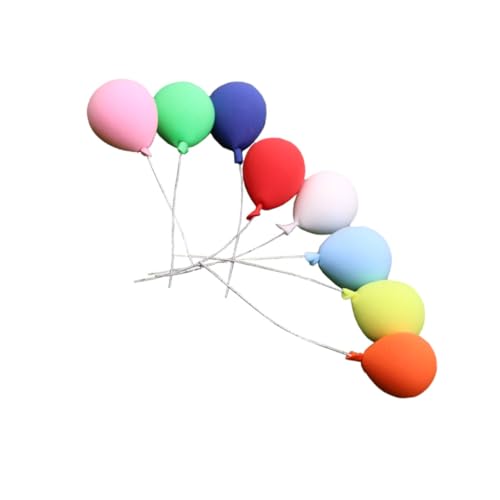 HEALSOPTHY 8 Stück Puppenhaus Ballon Mikro Garten Dekoration Feengarten Dekoration Ballon Modell Miniatur Dekoration Miniatur Ornament Feengarten Accessoire Bunter Ton HEALSOPTHY 8 Stück Puppenhaus Ballon Mikro Garten Dekoration Feengarten Dekoration Ballon Modell Miniatur Dekoration Miniatur Ornament Feengarten Accessoire Bunter Ton von HEALSOPTHY