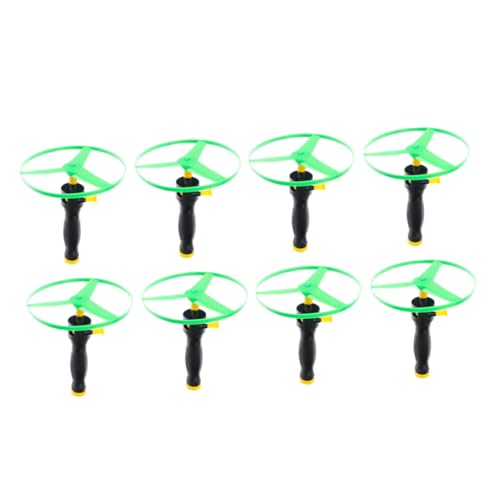HEALSOPTHY 8 Stück Teiliges Flying Disc aus Hochwertigem Kunststoff Sichere Glatte Oberfläche Lustiges Outdoor Wurfspiel für Familienaktivitäten Farblich Sortiert Zufällige Zufällige Farbe von HEALSOPTHY