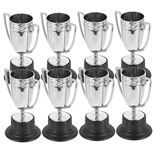 HEALSOPTHY 8 Stück Teiliges Mini Trophäen für Goldene Pokale für Wettbewerbe Auszeichnungen für Schulsport und Partys für Belohnungen und Ehrungen Wiederverwendbar von HEALSOPTHY