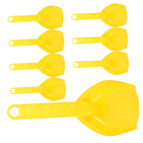 HEALSOPTHY 8 Stück Teiliges Strandset Sandspielzeug Leichte Sandspaten Sichere Sandschaufeln für Outdoor Strand Garten von HEALSOPTHY