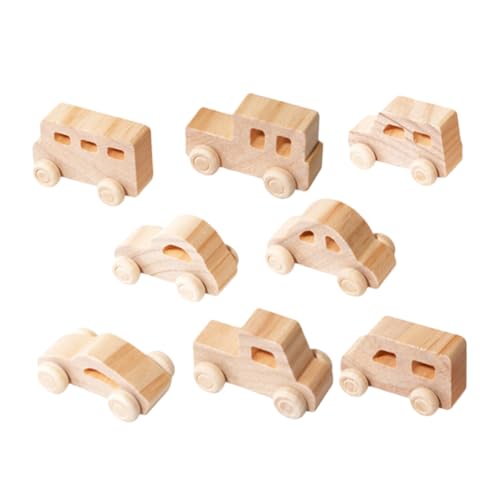 HEALSOPTHY 8 Stück Teiliges Unbemalter Holzautos zum Bemalen DIY Auto für Kreative Holz Bastelsets Fantasie und Feinmotorik Handliche Mini Autos für HEALSOPTHY 8 Stück Teiliges Unbemalter Holzautos zum Bemalen DIY Auto für Kreative Holz Bastelsets Fantasie und Feinmotorik Handliche Mini Autos für von HEALSOPTHY